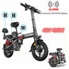 Clinio E-Bike 400 Watt Motor - 2023 Model - Elektrische Vouwfiets - 35 KM/H - Zwart